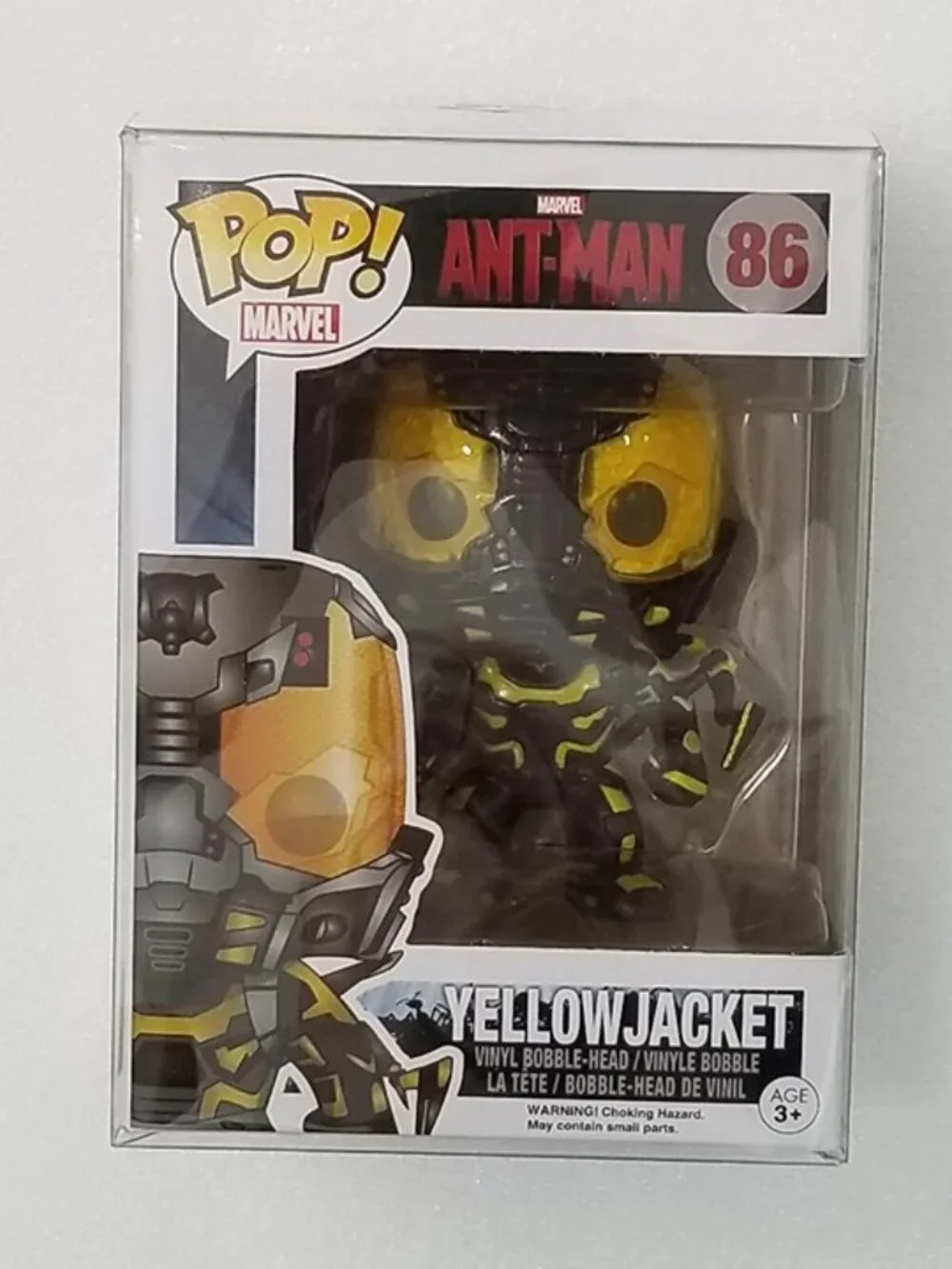 Funko Pop! Marvel Yellowjacket #86 Ant-Man Vinyl Bobble-Head – New